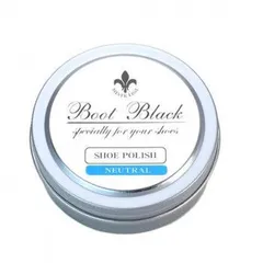 コロンブス ブートブラックシルバーライン シューポリッシュ(缶入り) ツヤ革靴専用クリーム 50g　ニュートラル
