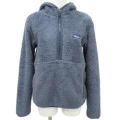 美品 21AW Patagonia パタゴニア ロス ガトス プルオーバー フリースジャケット 25245 サイズS ブルー系 レディース 古着 中古 USED