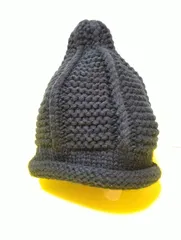 女の子キッズ〜レディース  新品未使用 ニット帽  黒  ピンク