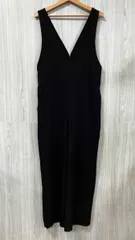 ESTNATION/エストネーション/オールインワン/バックサテンジョーゼットオールイン/ブラック/サイズ36/21-109-11-030427