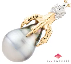 カレライカレラ イーグルクロウ 黒蝶真珠(南洋真珠)   ペンダント・ネックレス