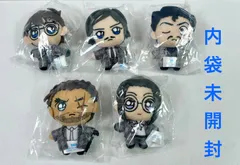 A2479・セガ ラッキーくじ 内袋未開封 名探偵コナン G賞 ぬいぐるみ マスコット 5体 セット Vintage Look