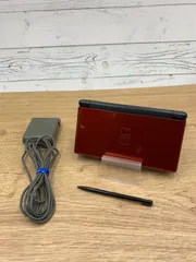 【動作OK・安心補償】 ニンテンドー DS Lite  クリムゾンレッド 本体  USG-001 動作確認済み 純正アダプター付属 0121-204