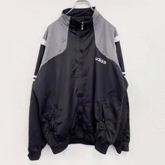 古着 used　90s　adidas　アディダス　トラックジャケット/ジャージ　ヴィンテージ　黒　ブラック　Lサイズ