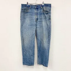 古着 used　Levi’s　リーバイス　550　デニムパンツ　ジッパーフライ　インディゴ　W38