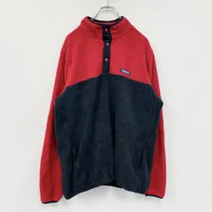 古着 used　LAND’S END　ランズエンド　フリースジャケット/ボアジャケット　赤　レッド　Lサイズ
