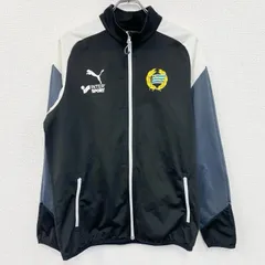 古着 used　PUMA　プーマ　トラックジャケット/ジャージ　黒　ブラック　Lサイズ