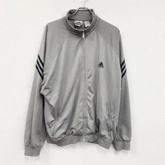 古着 used　90s　adidas　アディダス　トラックジャケット/ジャージ　ヴィンテージ　灰色　グレー　XLサイズ