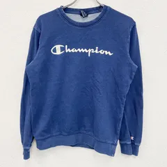 古着 used　champion　チャンピオン　スウェット/トレーナー　青　Mサイズ
