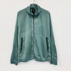 古着 used　NIKE　ナイキ　トラックジャケット/ジャージ　緑　グリーン　XLサイズ