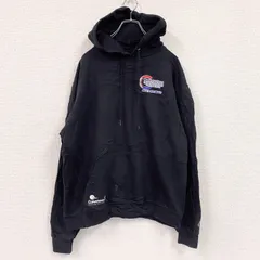 古着 used　Champion　チャンピオン　スウェットパーカー/フーディー　黒　ブラック　Lサイズ