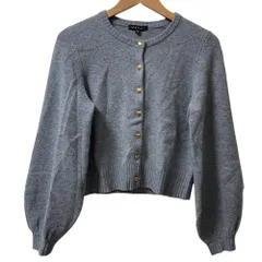 美品 24AW To b. by agnes b. トゥービーバイアニエスベー WT19 PULLOVER ラブリーカーディガン サイズTU グレー レディース 古着 中古 USED