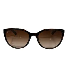 良品 Ray-Ban レイバン マーブル柄 セルフレーム サングラス 眼鏡 アイウェア RB4167 ハバナ ブラウン メンズ 古着 中古 USED