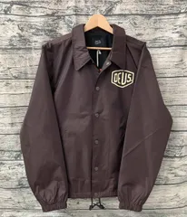 DEUS EX MACHINA ブラウン コーチジャケット size:S