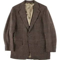 古着 CRICKETEER チェック柄 ウールテーラードジャケット USA製 メンズM相当 ヴィンテージ/eaa608920