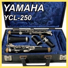 YAMAHA YCL-250 Clarinet, Wind Instrument with Case, for Brass Band and Orchestra