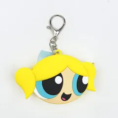 パワーパフガールズ バブルス シリコンミニポーチ (イエロー)