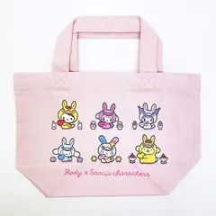 ロディ × サンリオ ランチトートバッグ 着ぐるみ ピンク Sanrio