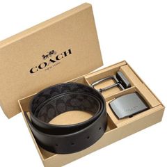 COACH リバーシブル ベルト ギフトセット - メルカリ