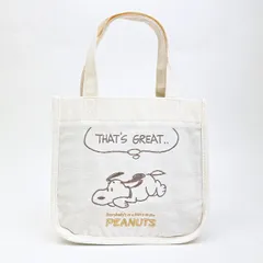 スヌーピー 刺しゅうミニトートバッグ SNOOPY