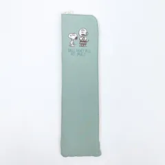 スヌーピー 耐熱トラベルポーチ グリーン 旅行 SNOOPY