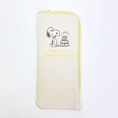 スヌーピー 耐熱トラベルポーチ (S) アイボリー 旅行 SNOOPY