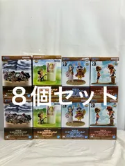 未開封 ONE PIECE ワンピース ワールドコレクタブルフィギュア ログストーリーズ ルフィ エース 他 まとめ 4種 8個セット LF1701 f099