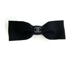 CHANEL ココマーク リボンバレッタ シャネル