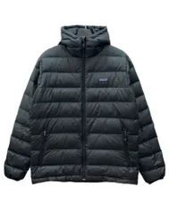 パタゴニア Patagonia 12AW Hi-Loft Downsweater Hoody ハイロフト ダウンセーター フーディ ジップアップ アウトドア ジャケット 黒 84900FA12 ジャケット ロゴ ブラック Mサイズ 104MT-2551