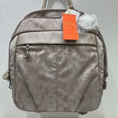 8655　Kanana project　カナナプロジェクト　 リュック　バックパック　限定オアシス柄　 エースバッグズアンドラゲッジ　ピンク系 チャーム付き　タグ付き　レディース