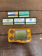 ワンダースワン本体　ソフトセット　【ジャンク品】