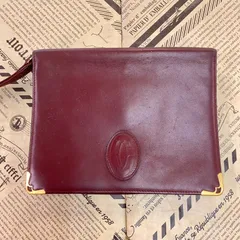 カルティエ ハンド クラッチバッグ セカンド ポーチ マストライン GA224