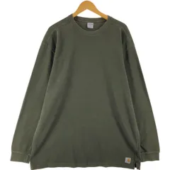 古着 カーハート Carhartt サーマルロンT ワッフル メンズXL相当/eaa548512