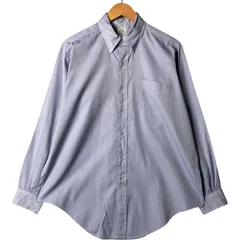 古着 80~90年代 ブルックスブラザーズ Brooks Brothers Est.1818 長袖 ボタンダウンシャツ USA製 メンズL相当 ヴィンテージ/eaa586735