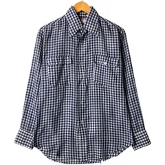 古着 70~80年代 リーバイス Levi's ギンガムチェック 長袖 チェックシャツ メンズM相当 ヴィンテージ/eaa584258