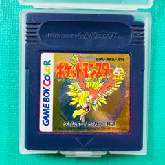【ソフト、ケースのみ】ゲームボーイカラー ポケットモンスター金 ポケモン GBC