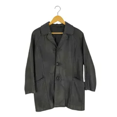 ユーズドフルギ USED古着 3B レザージャケット メンズ  LL