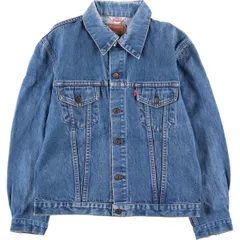 古着 80年代 リーバイス Levi's 70500-0217 ユーロモデル デニムジャケット Gジャン フランス製 メンズM相当 ヴィンテージ/eaa584764