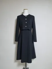 L267 セットアップ風 ブラック ジャケット ONE PIECE