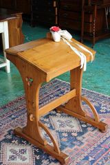 イギリスアンティーク チャーチチェア 教会 イギリス アンティーク チャーチチェア 聖書BOX付 教会椅子 古木