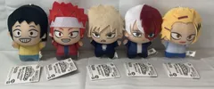 △M361-333　僕のヒーローアカデミア　ちびぐるみ　Vol.8　コンプリート　セット　轟　上鳴　爆豪　切島　瀬呂