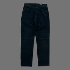 90sオールドネイビーLOOSEバギー コーデュロイパンツ ネイビーW34L30