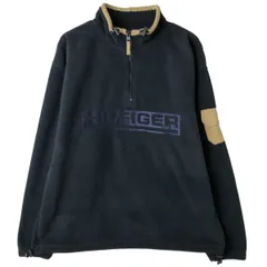古着 90年代~ トミーヒルフィガー TOMMY HILFIGER ハーフジップ フリースプルオーバー メンズL相当 ヴィンテージ/eaa413129