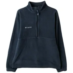 古着 00年代 コロンビア Columbia ハーフジップ フリースプルオーバー メンズM相当/eaa413243