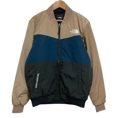 美品 THE NORTH FACE ノースフェイス 韓国ノース HEYDAY ECO PADDING JACKET パデッドジャケット ブルゾン NJ3NL70C XS ベージュ メンズ 古着 中古 USED