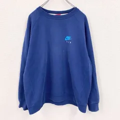 古着 used　NIKE　ナイキ　スウェット/トレーナー　青　ブルー　Lサイズ