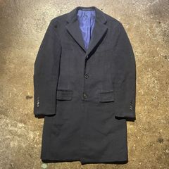 ラルディーニ チェスターコート ロング カシミヤ混 ダブル 通勤