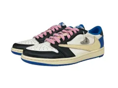 NIKE (ナイキ) Travis Scott x Fragment × Nike Air Jordan 1 Low OG SP(トラヴィススコット × フラグメント × ナイキ) DM7866-140 25.5cm US7.5メンズ/199