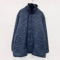古着 used　Barbuor　バブアー　POLAR  QUILT JACKET　キルティングジャケット　ネイビー　XLサイズ