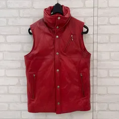 値下げ DELAY by Fin & Sons ディレイ バイ ウィン アンド サンズ ゴートスキン 山羊革 ライダー ダウン ベスト 2